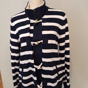 1990's Ralph Lauren (green label) jacket in navy blue and white